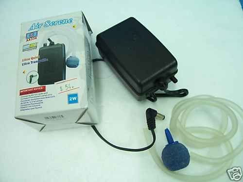 AA336 Air Serene Air Pump (12V) for AA Aquarium Tank  