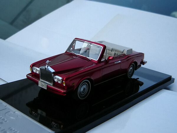 ATC 1/43 Rolls Royce Corniche 1988 (Transparent red)  