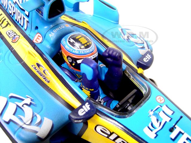 2005 ALONSO WORLD CHAMPION LTD. ED. R25 F1 118 MODEL  