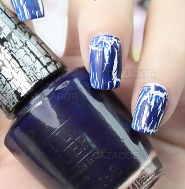 Color Shatter Pattern Crackle Crack Nail Art Polish Varnish  