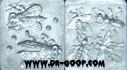 Creepy Crawlers Mold Pack #3 with Plasti Goop & 2 molds  