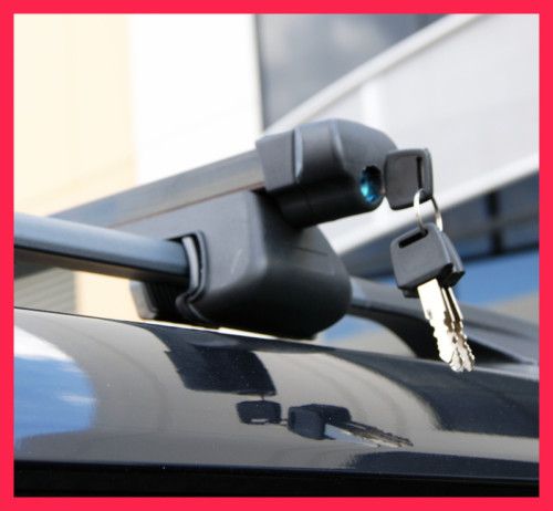 Locked Roof Rack Cross Bars Jeep Patriot Liberty Lerado  