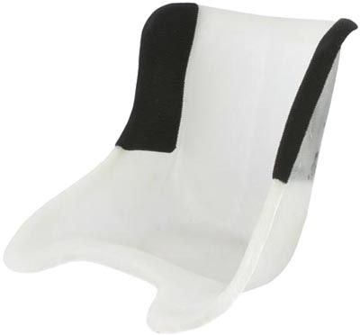 GO KART SEAT   1/4 PADDED FIBERGLASS KT100 TAG   LARGE  