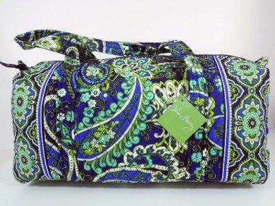 Nwt vera bradley Large duffel Rhythm and Blues bag  