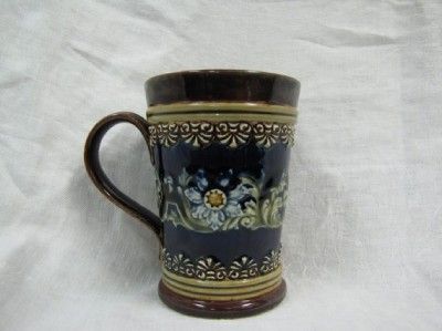 Royal Doulton Lambeth Majolica Mug 1800s  