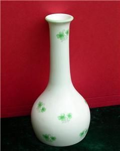 Crown Staffordshire Fine Bone China SHAMROCK vase  