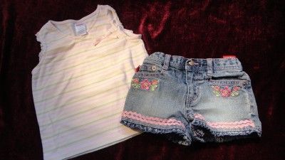 23 Pc Lot Girl Clothes Toddler 3T 4T Oshkosh Gymboree Old Navy 