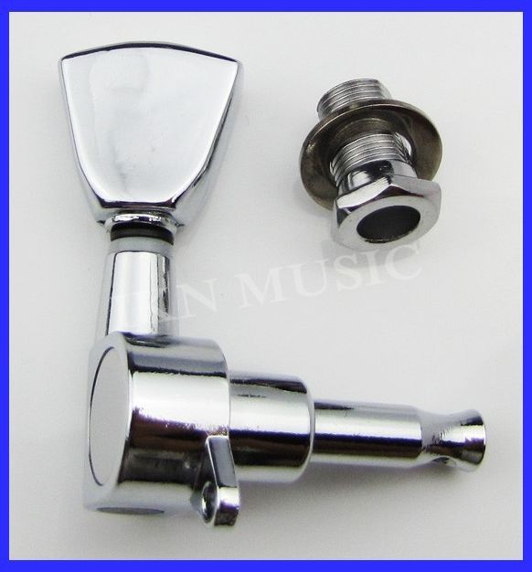 Set New Metal Chrome Tuning Peg Machine Head Guitar parts  