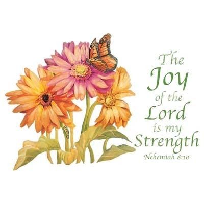 The Joy of the Lord is my Strength Tshirt Sizes/Colors  