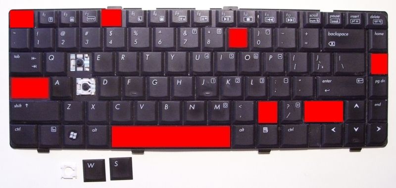 This is the actual keyboard I will pull your Key kit from.