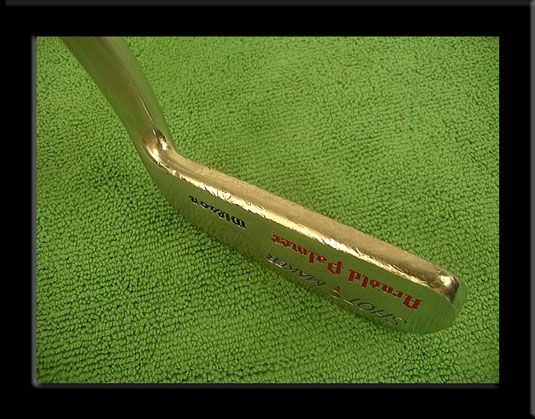 VINTAGE 1962 WILSON ARNOLD PLAMER SHOT MAKER HEEL SHAFTED FORGED BLADE 