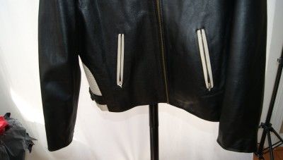 HARLEY DAVIDSON BORN TO RIDE LEATHER JACKET SIZE L  