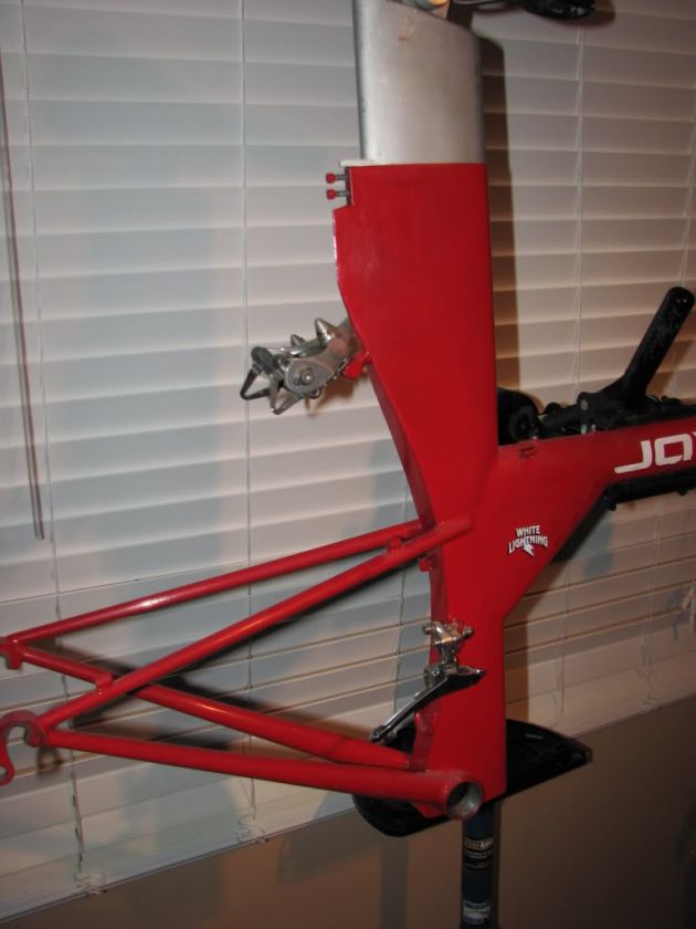 1993 Javelin Steel Aero Time Trial Frame Size Medium, Vintage & Rare M 