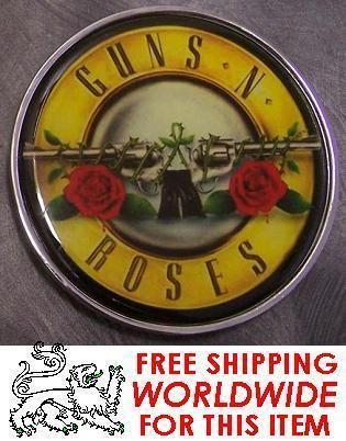 Pewter Belt Buckle Music Guns N Roses NEW  