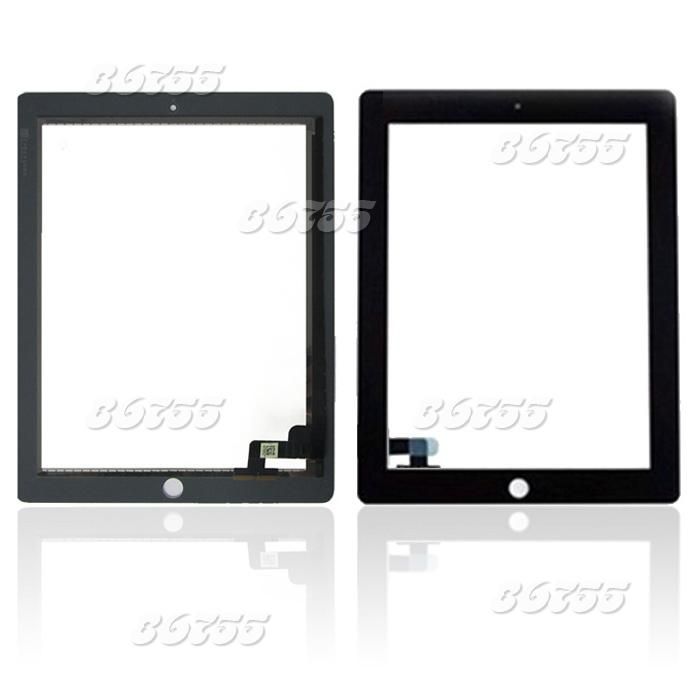 Hot iPad 2 2nd Touch screen glass digitizer Part Black  