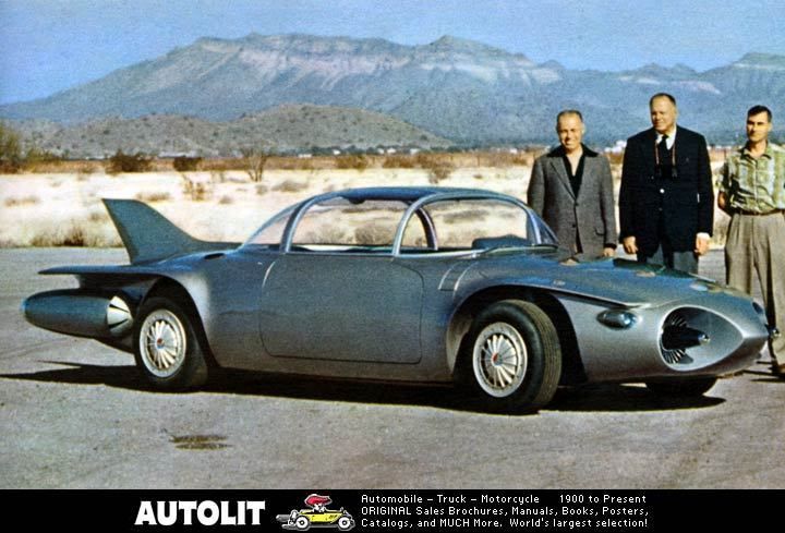 1957 Pontiac Firebird Experimental Photo Harley Earl  