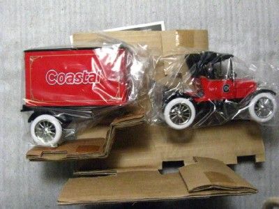 Ertl Bank Coastal 1918 Ford Runabout Tractor Trailer #7  