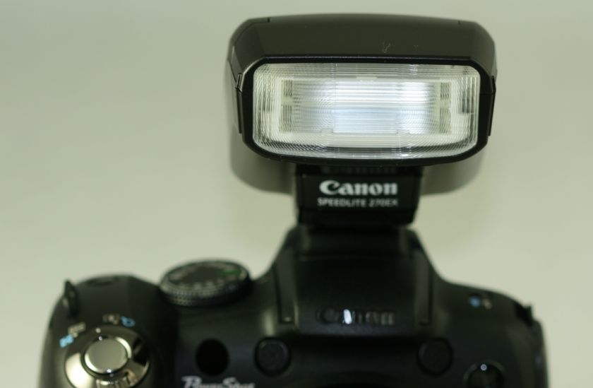 Canon Speedlite 270EX With Bounce , Zoom