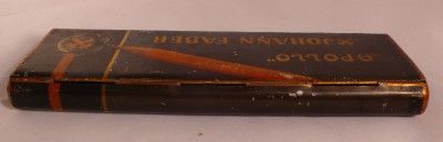 Vintage empty tin pencil box JOHANN FABER APOLLO   (S2596)  