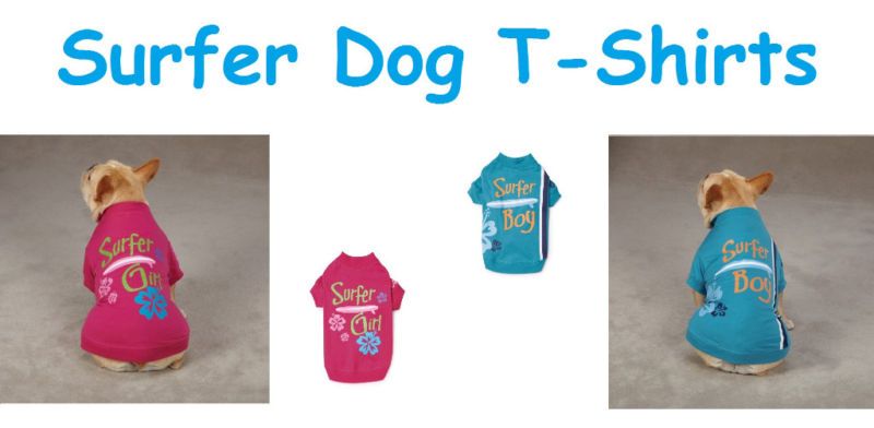 SURFER DOG   Tee Shirts for Dogs   7 Sizes Low Prices  