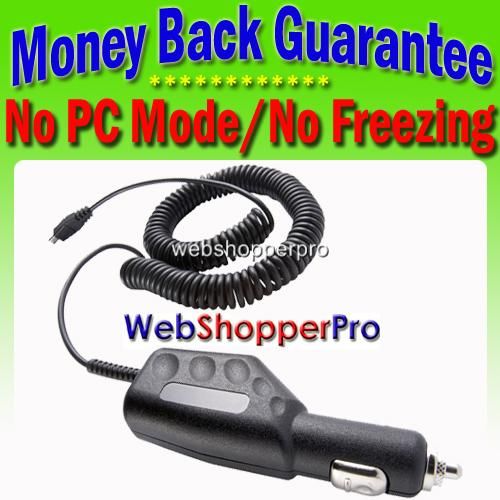 100 % money back guarantee our charger will not freeze or put your 