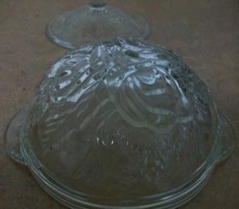 Kig Malaysia Raised Rose Covered Candy Serving Dish  