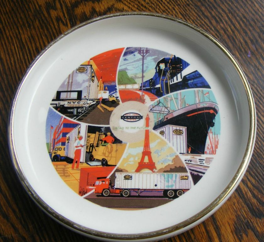 Vintage New York Central Ashtray The Finney Company  