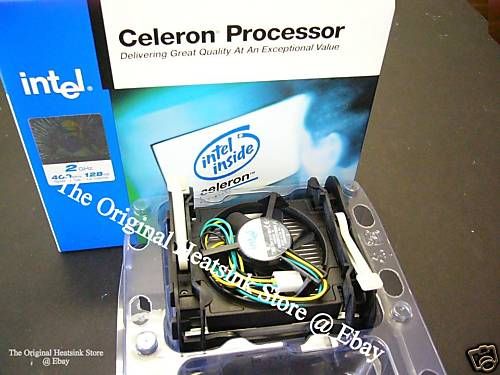 INTEL CELERON HEATSINK FAN FOR 1.7 2.4 GHZ SOCKET 478  