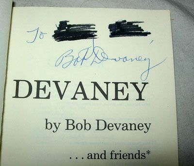 BOB DEVANEY AUTOGRAPHED BOOK   NEBRASKA HUSKERS COACH  