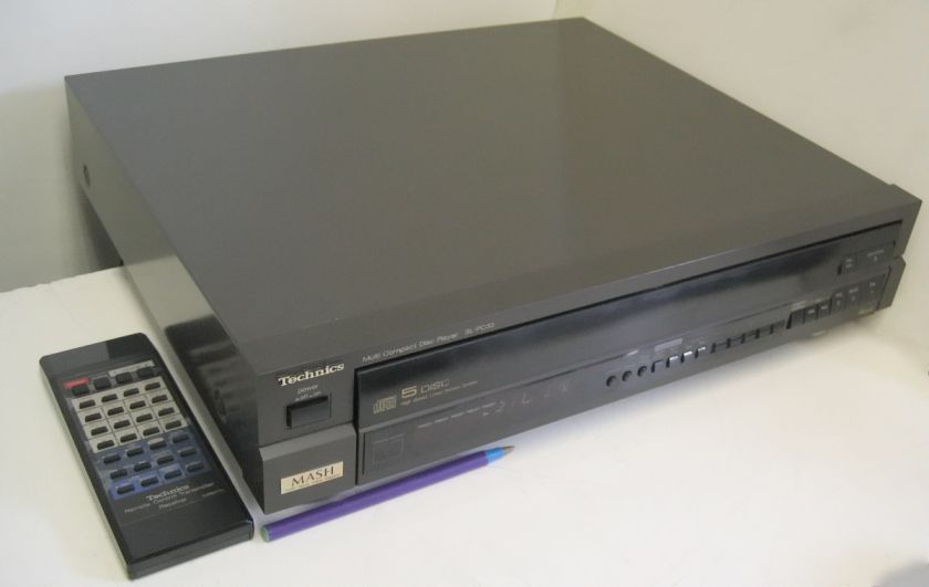 Technics Multi CD Plyer SL PC33 with Compatible Remote