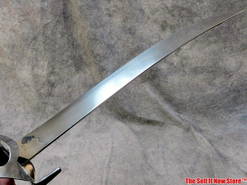 MUSEUM REPLICAS LIMITED BOARDING CUTLASS SWORD WINDLASS STEEL SABER 