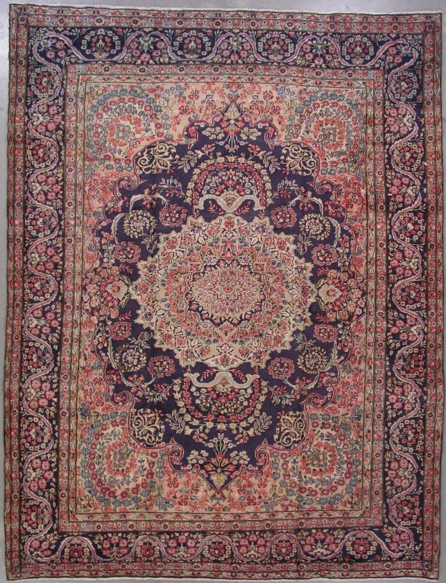 9x12 ANTIQUE PERSIAN KAZVIN ORIENTAL AREA RUG CARPET  