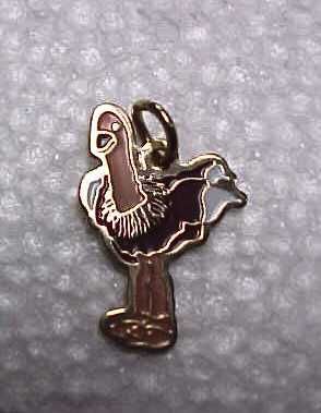 BEANIE BABY CHARMS OSTRICH  