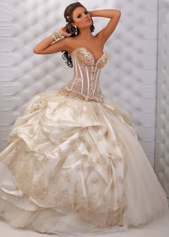 High Quality New Style Bridal Wedding Dress SizeCustom  