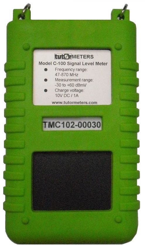 Cable TV CATV Field Signal Meter Tutor C 100  
