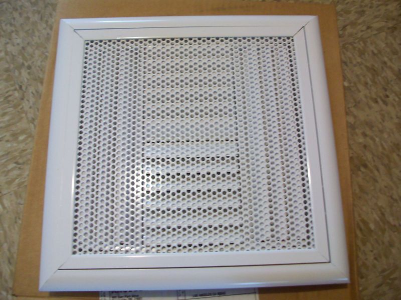 Krueger Perforated Ceiling Diffuser 10 x 10 white NEW  