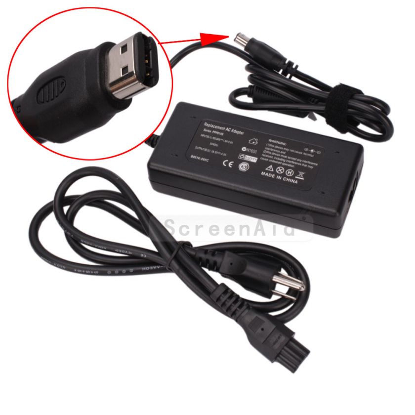 New AC Adapter Charger for HP Pavilion zv6000 zv6100 z6200 Power 