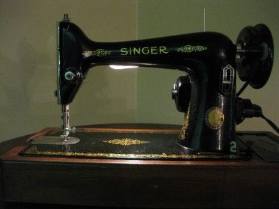 VINTAGE PORTABLE SINGER SEWING MACHINE 100th 1851 1951  