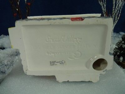 Dept 56 Snow Vil. Big Bills Service Station NIB (13)  