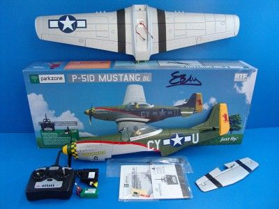 Parkzone P 51D Mustang BL RTF Electric RC R/C Airplane LiPo PKZ1800 