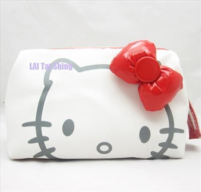 Hellokitty COSMETIC BAG MAKEUP PENCIL CASE PURSE