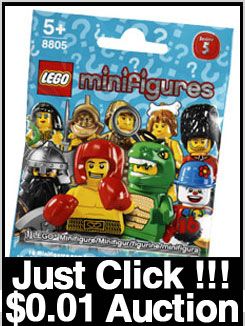 Brand Korea Lego 8805 Minifigures Series 5 Minifig City Complete Set 