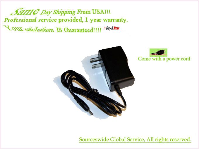 NEW AC Adapter For NETBIT PALM I.T.E. DVR 530 E135856 Power Supply 