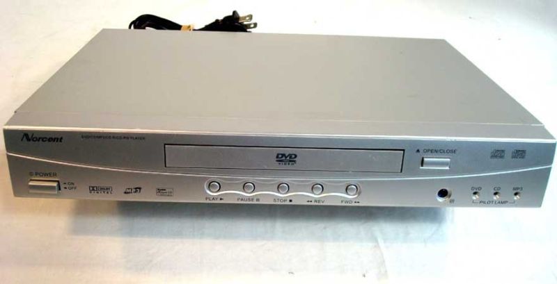 Norcent Technologies DP312 DVD Player  CD CD R CD RW  