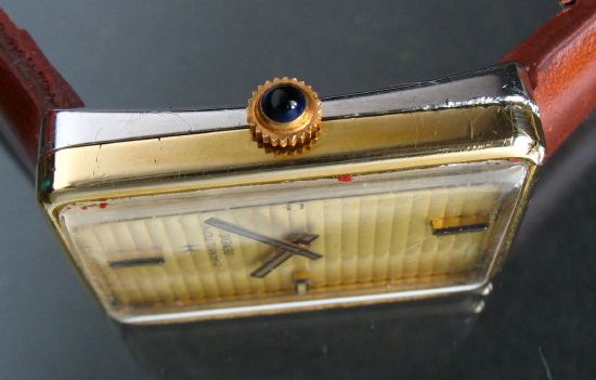 RARE HAMILTON RECTANGULAR MANUAL WIND SWISS WATCH 1970  