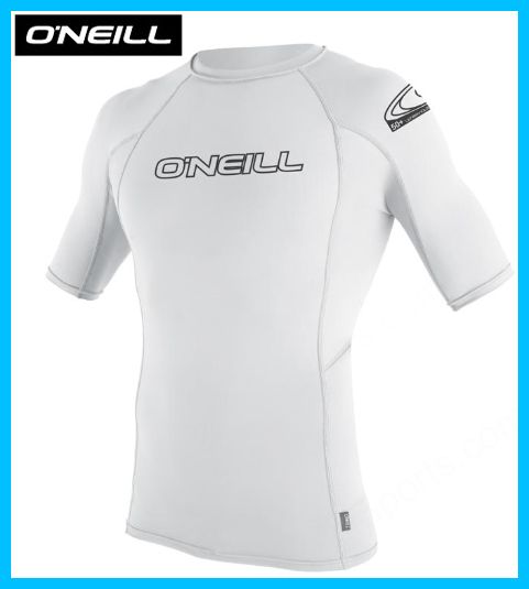 Neill Mens Skins Short Sleeve Rashguard 50+UV Protect  