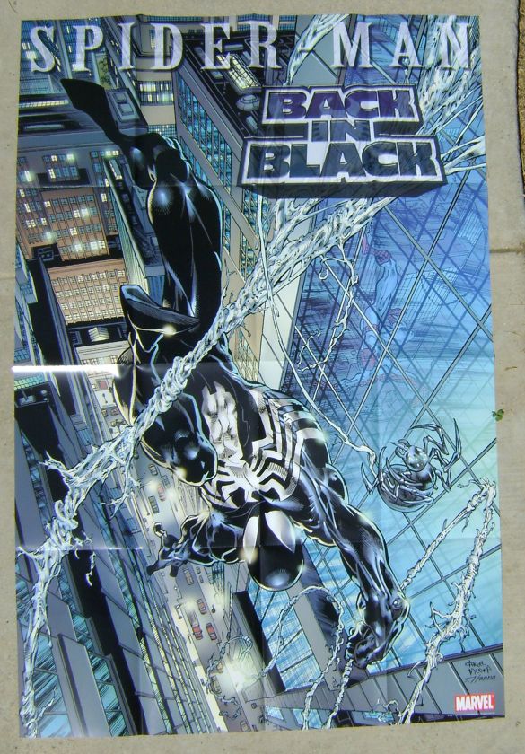   Man Back in Black Promotional Poster 2007 Angel Medina 24 x 36 Inches