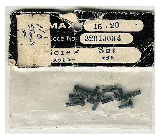 VINTAGE OS Engines 22013004 .15 .20 SCREW SET CIRCA 1960s  