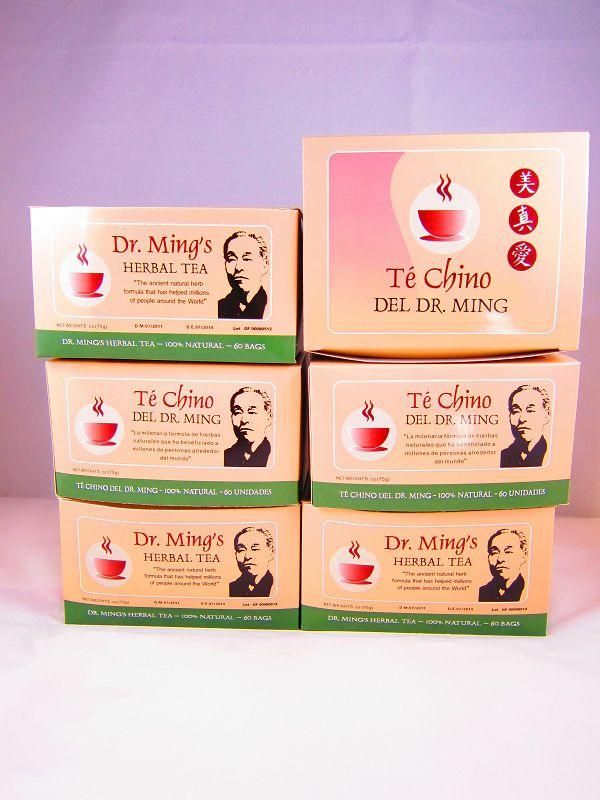 boxes Dr. Ming Herbal Tea TE CHINO DEL DR MING , Slimming Weight 