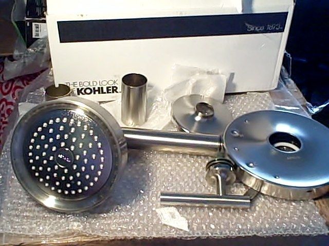 Kohler T14422 4 BN Single Handle Rite Temp Shower Trim  